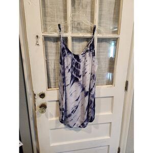 Altar'd State Purple Tie Dye Tank‎ Top Dress Women's Size Small